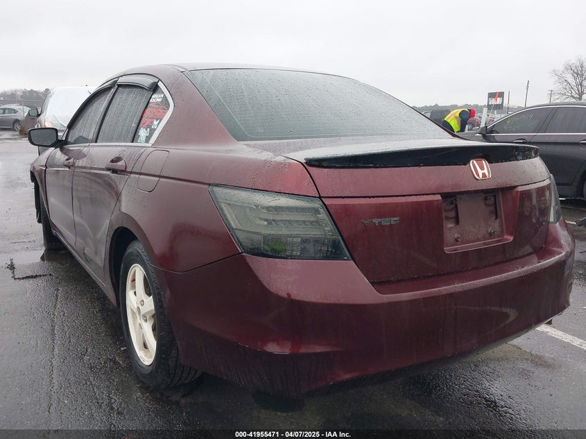 2009 HONDA ACCORD VIN: 1HGCP263X9A153208
