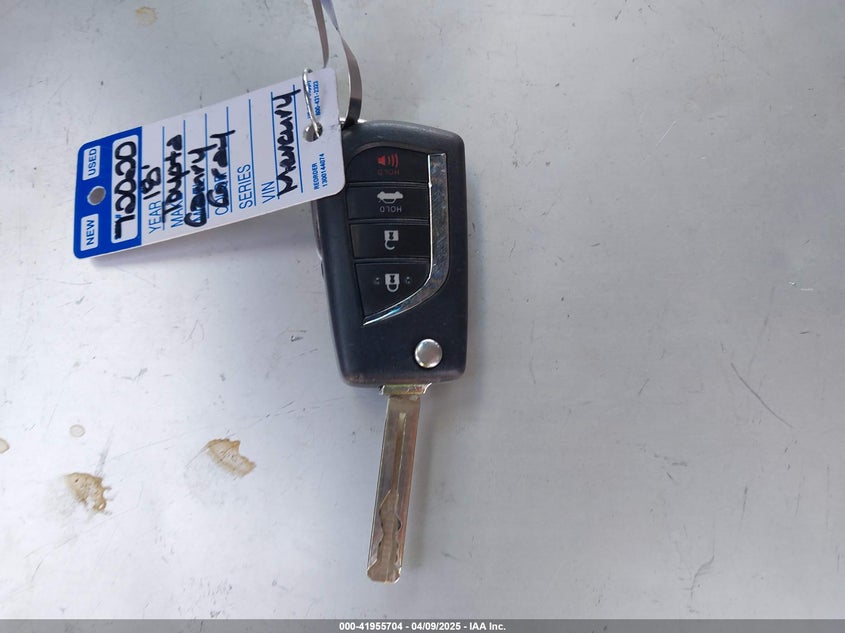 2018 TOYOTA CAMRY VIN: 4T1B11HK0JU646985