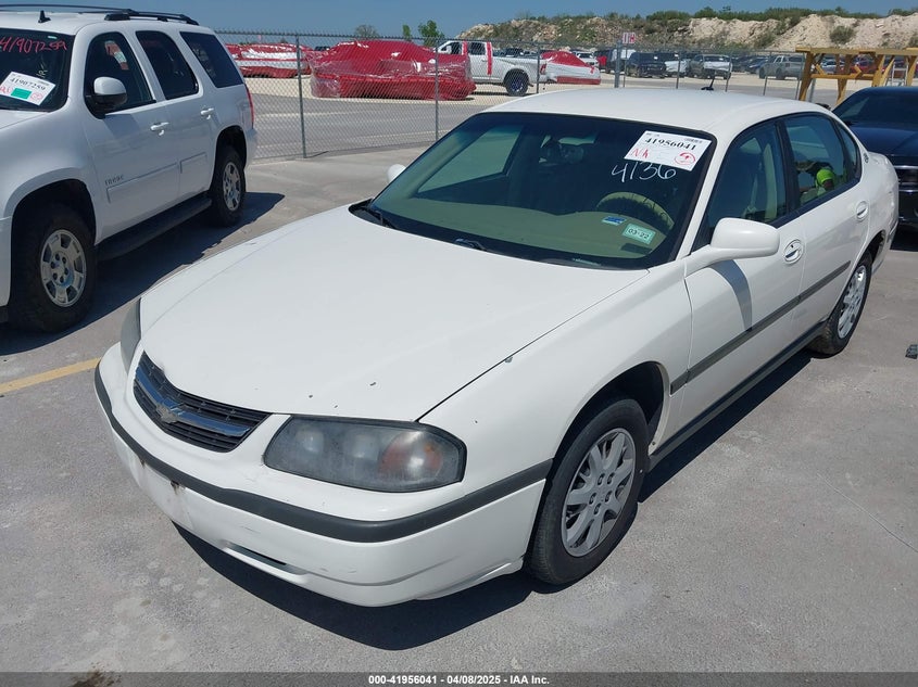 2G1WF52E259214136 2005 CHEVROLET IMPALA photo no. 2