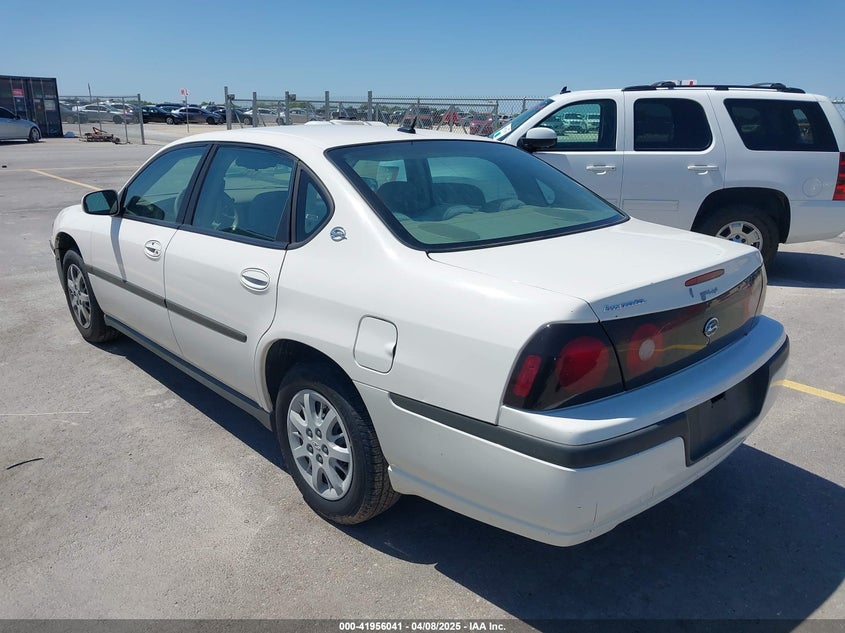 2G1WF52E259214136 2005 CHEVROLET IMPALA photo no. 3