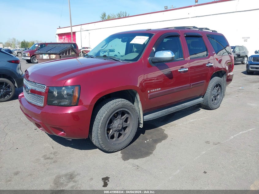 2008 CHEVROLET TAHOE VIN: 1GNFK13098J212222