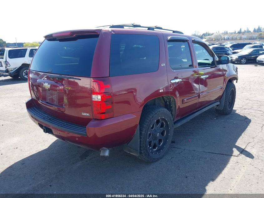 2008 CHEVROLET TAHOE VIN: 1GNFK13098J212222