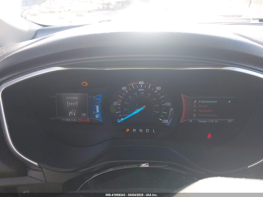 2019 FORD FUSION ENERGI TITANIUM - 3FA6P0SU3KR216052