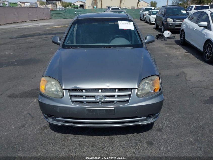 2003 Hyundai Accent Gl VIN: KMHCG45C73U471603 Lot: 41956551
