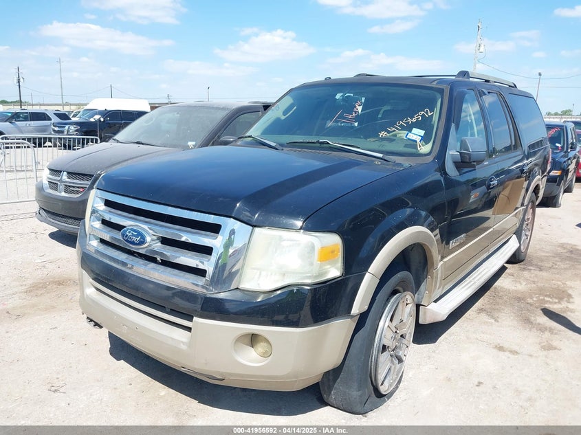 2007 FORD EXPEDITION EL VIN: 1FMFK17547LA63554