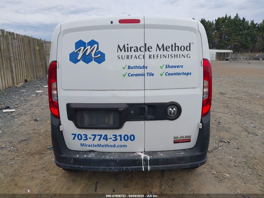 2018 RAM PROMASTER CITY TRADESMAN - ZFBERFAB6J6L39586