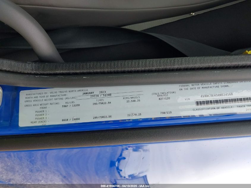 2024 Volvo VNL - 4V4NC9EH5RN624168