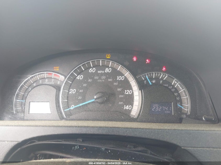 2012 TOYOTA CAMRY VIN: 4T1BF1FK8CU052197