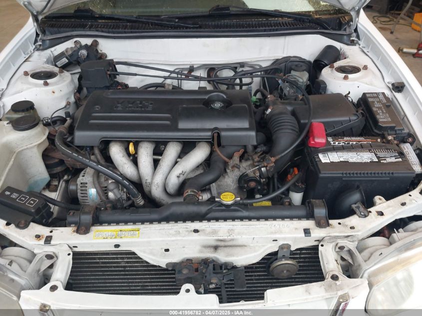 2001 Toyota Corolla VIN: IMXBR12E11Z512059 Lot: 41956782