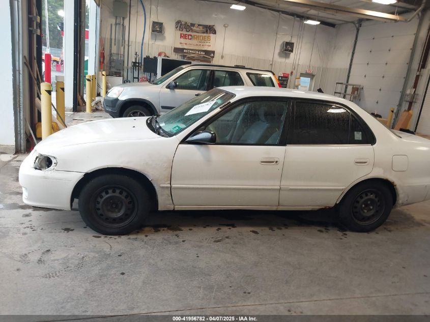 2001 Toyota Corolla VIN: IMXBR12E11Z512059 Lot: 41956782