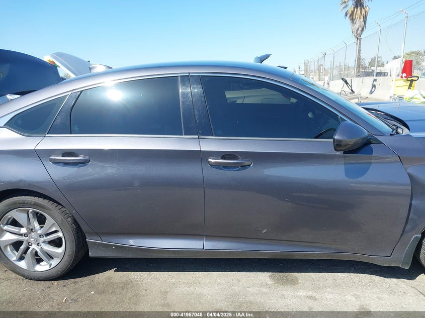 2019 HONDA ACCORD VIN: 1HGCV1F18KA169833