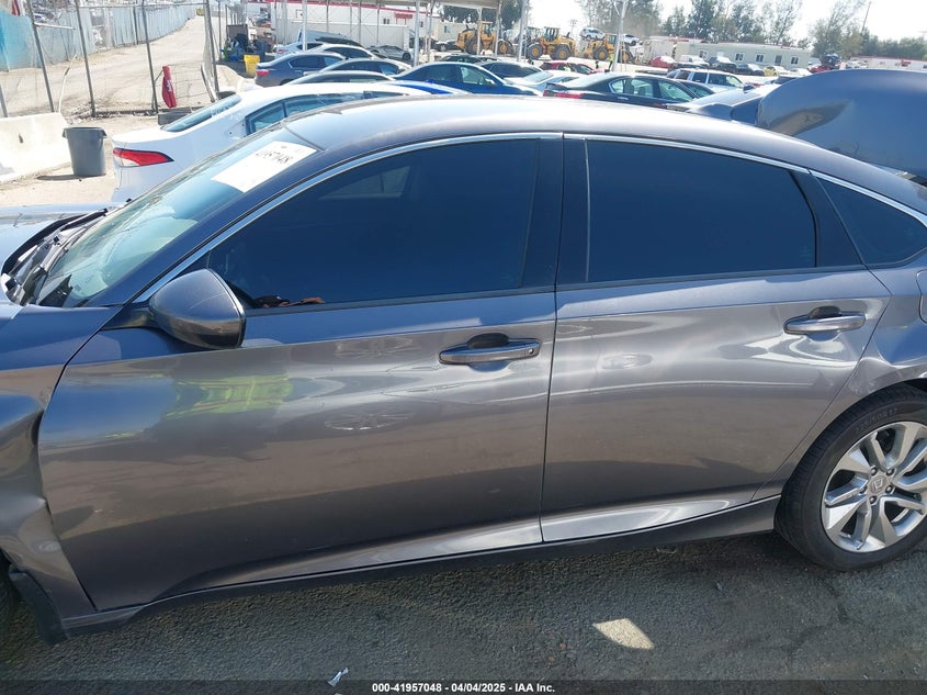 2019 HONDA ACCORD VIN: 1HGCV1F18KA169833