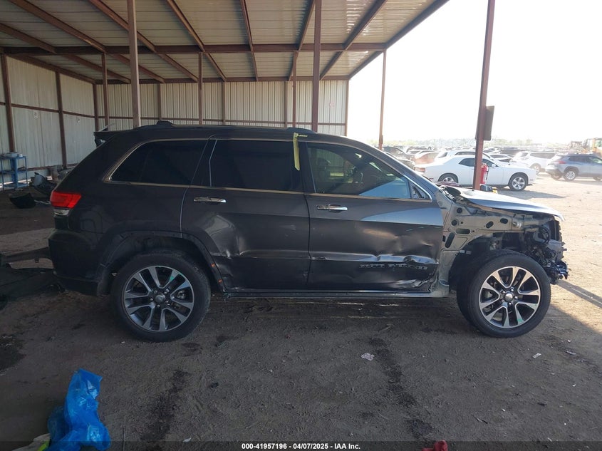 VIN 1C4RJFCG3JC268170 2018 JEEP GRAND CHEROKEE OVERLAND 4X4