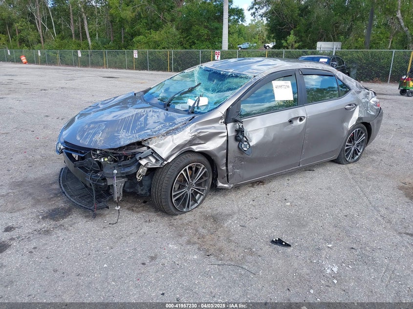 2016 TOYOTA COROLLA VIN: 2T1BURHE3GC564548