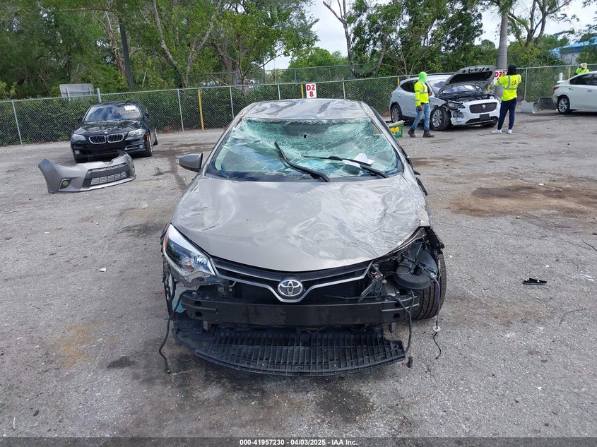 2016 TOYOTA COROLLA VIN: 2T1BURHE3GC564548