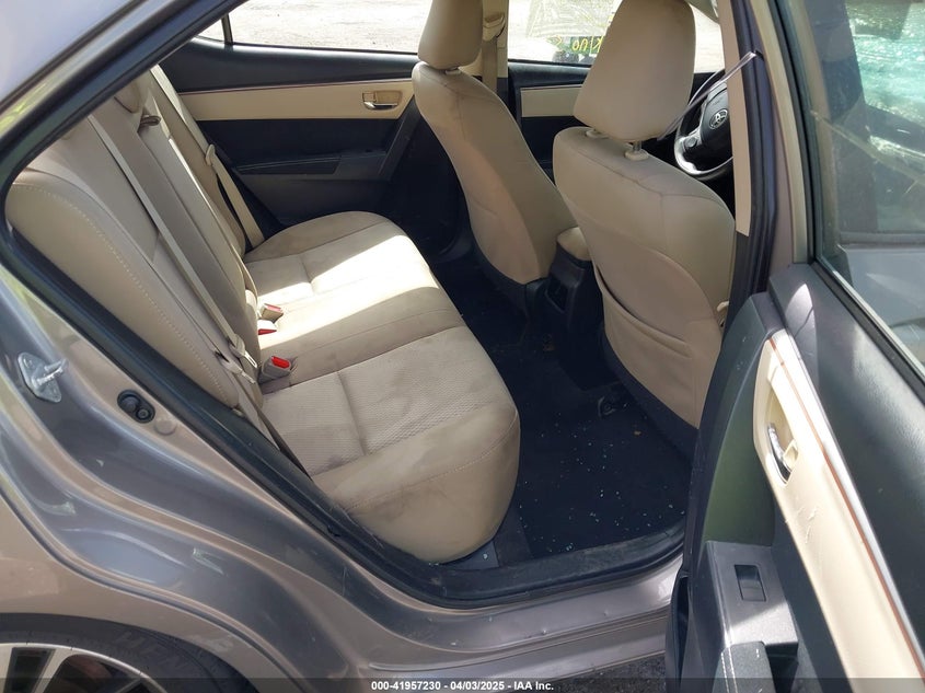 2016 TOYOTA COROLLA VIN: 2T1BURHE3GC564548
