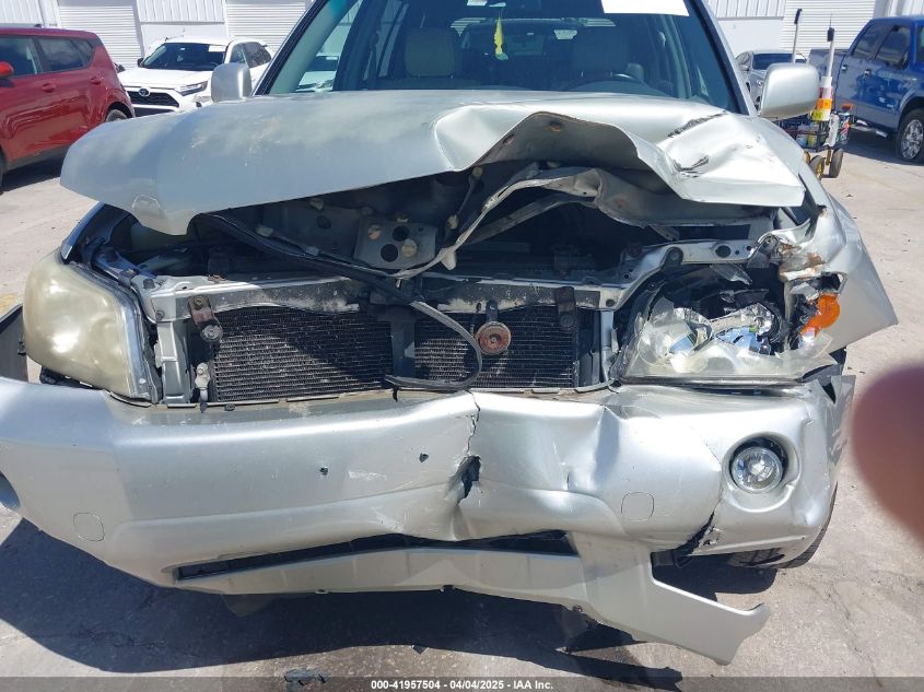 2007 Toyota Highlander Limited V6 VIN: JTEEP21A770224960 Lot: 41957504