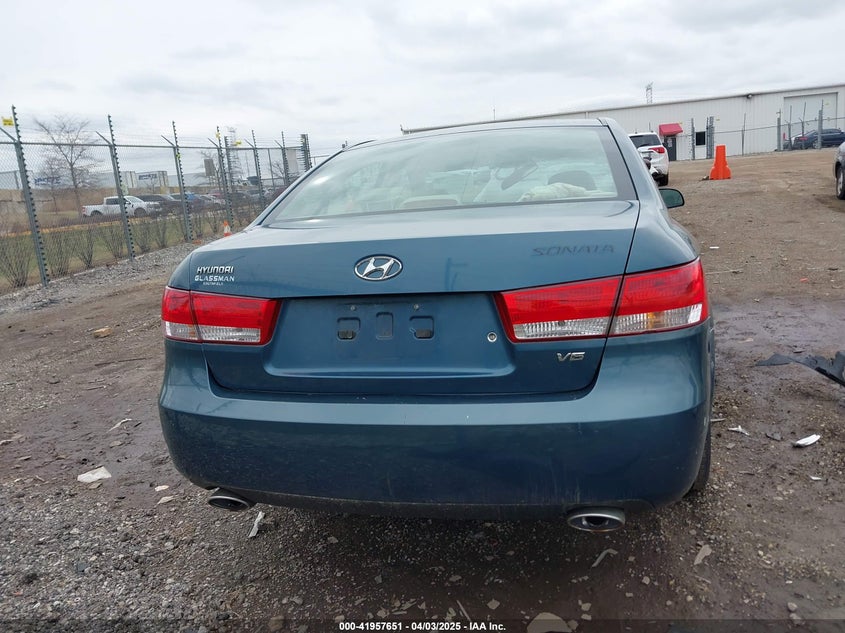 2006 HYUNDAI SONATA VIN: 5NPEU46F26H107995