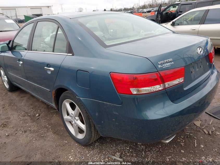 2006 HYUNDAI SONATA VIN: 5NPEU46F26H107995
