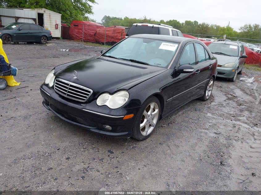 2007 MERCEDES-BENZ C 230 VIN: WDBRF52H07A921305