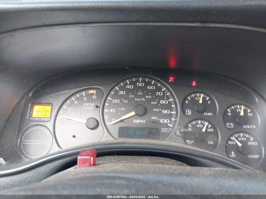 2002 Chevrolet Silverado 1500 VIN: 1GCEK14V92Z253764 Lot: 41957843