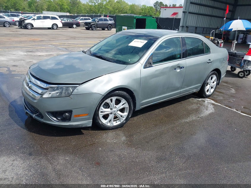 2012 FORD FUSION VIN: 3FAHP0HA0CR306413