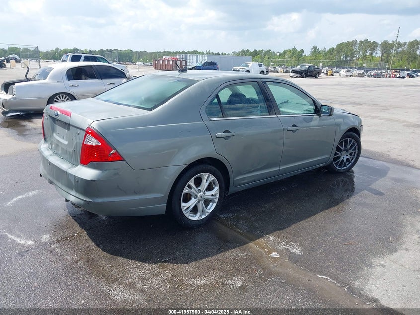 2012 FORD FUSION VIN: 3FAHP0HA0CR306413