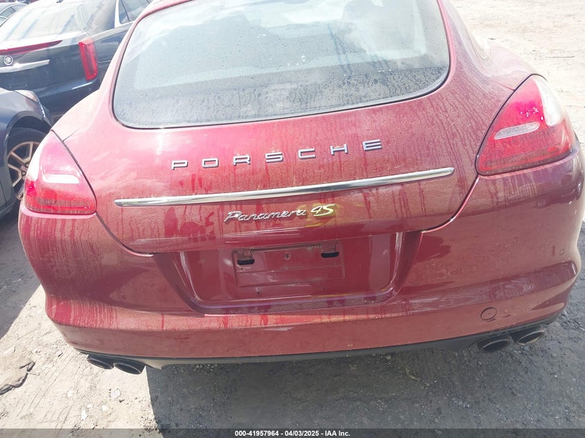 2012 PORSCHE PANAMERA VIN: WP0AB2A75CL062146