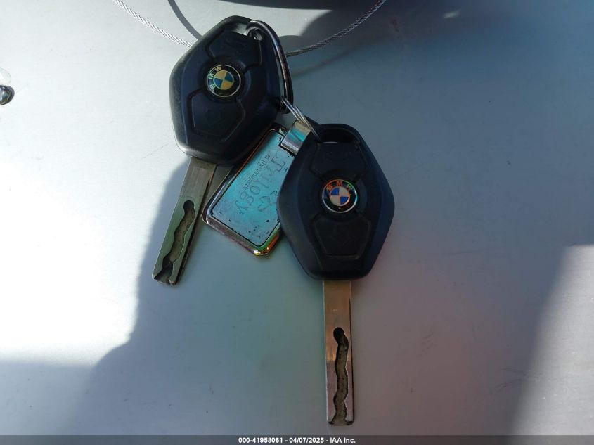 2005 BMW 325I VIN: WBAAZ33495KW78734 Lot: 41958061