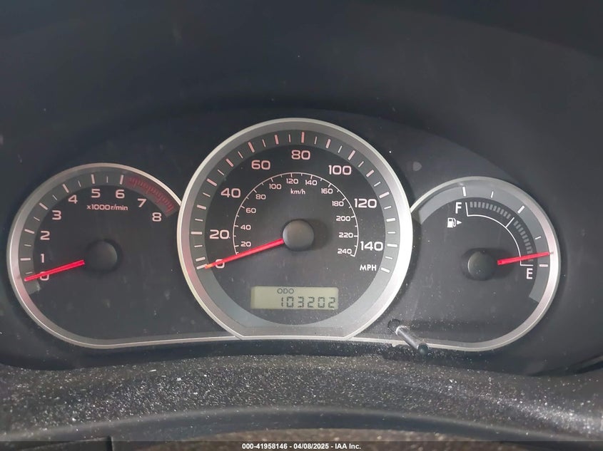 2011 SUBARU IMPREZA OUTBACK SPORT VIN: JF1GH6D63BH827087