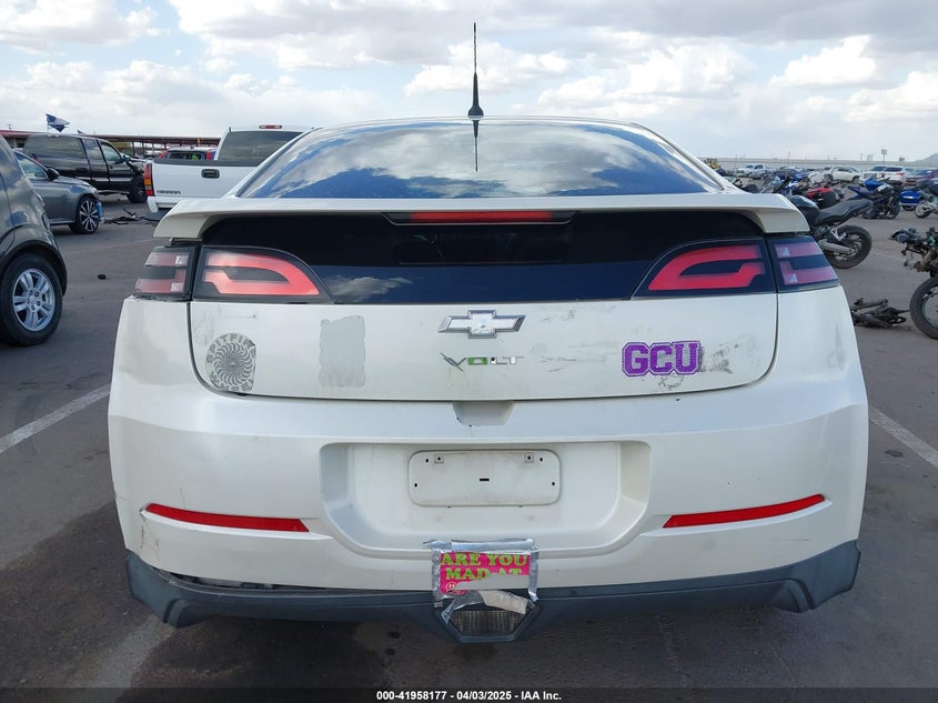 2013 CHEVROLET VOLT VIN: 1G1RB6E4XDU144257