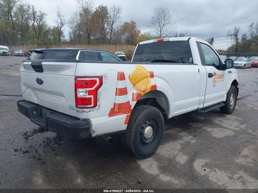 2018 FORD F-150 VIN: 1FTMF1EB5JKD87926