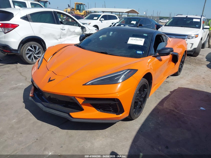 2023 CHEVROLET CORVETTE STINGRAY 6.2L V-8 DI, VVT, 49(VIN: 1G1YB2D47P5137190