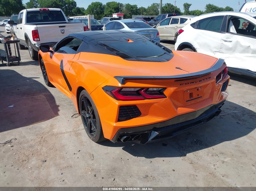 2023 CHEVROLET CORVETTE STINGRAY 6.2L V-8 DI, VVT, 49(VIN: 1G1YB2D47P5137190