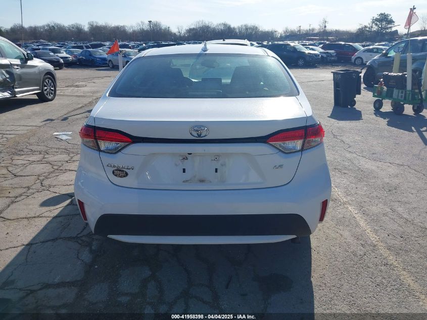 2020 Toyota Corolla Le VIN: 5YFEPRAE9LP004395 Lot: 41958398