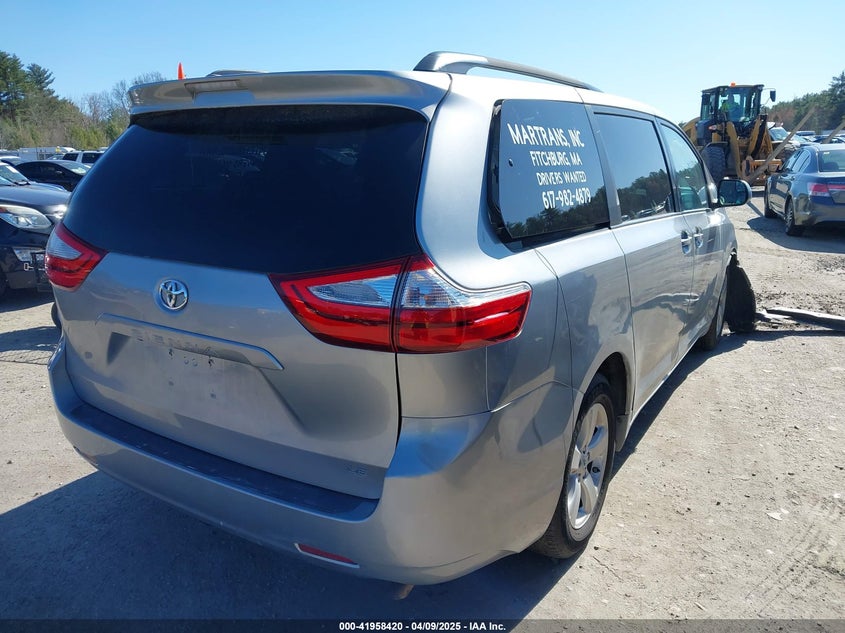 2016 TOYOTA SIENNA VIN: 5TDKK3DC6GS711315