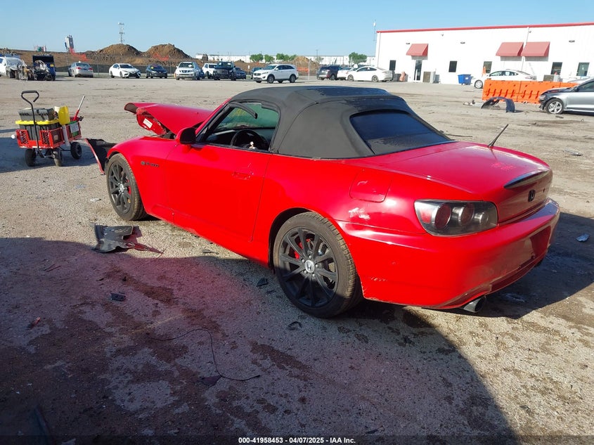 2006 HONDA S2000 VIN: JHMAP21426S001658
