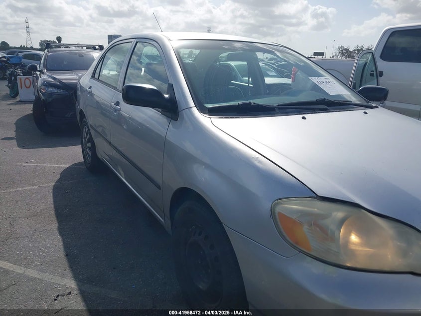 2007 TOYOTA COROLLA VIN: JTDBR32E270122622