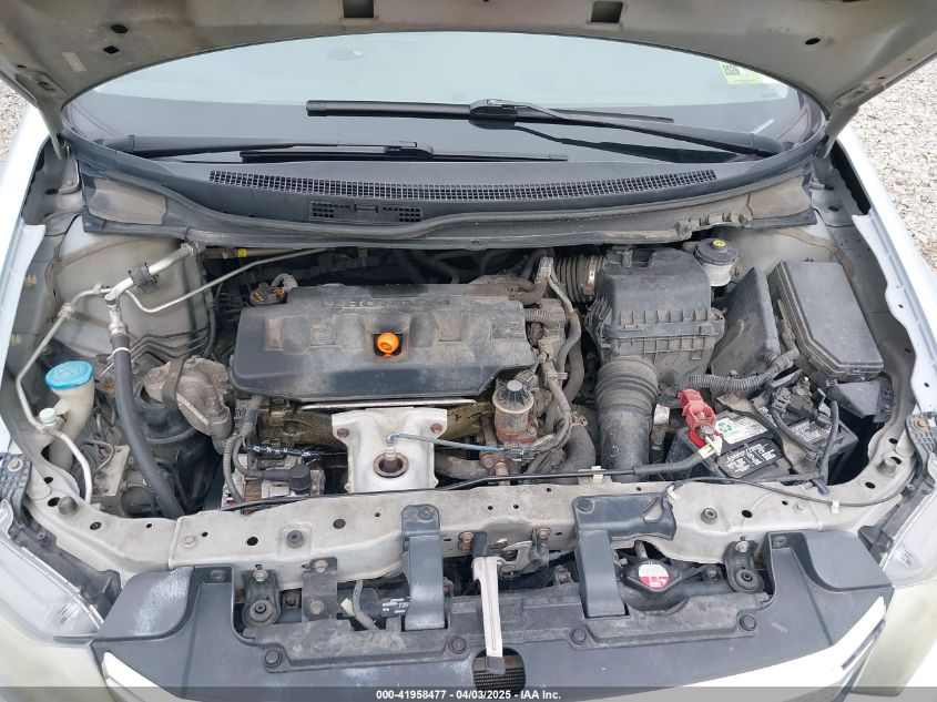 2012 Honda Civic Lx VIN: 2HGFB2F5XCH530075 Lot: 41958477