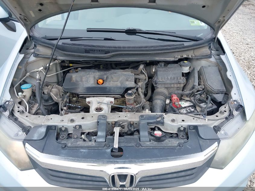 2012 Honda Civic Lx VIN: 2HGFB2F5XCH530075 Lot: 41958477