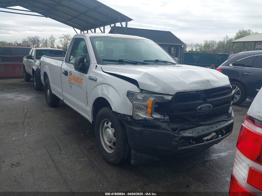 2018 FORD F-150 VIN: 1FTMF1CBXJKE56080