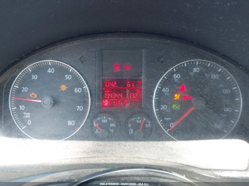 2009 Volkswagen Jetta 2.5L S VIN: 3VWKM71K89M251152 Lot: 41958938