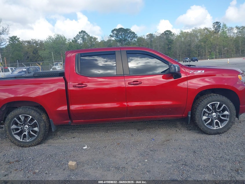 2022 CHEVROLET SILVERADO 1500 4WD  SHORT BED RST - 1GCUDEETXNZ561489