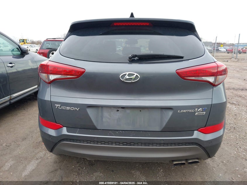 2016 HYUNDAI TUCSON LIMITED - KM8J3CA20GU120571