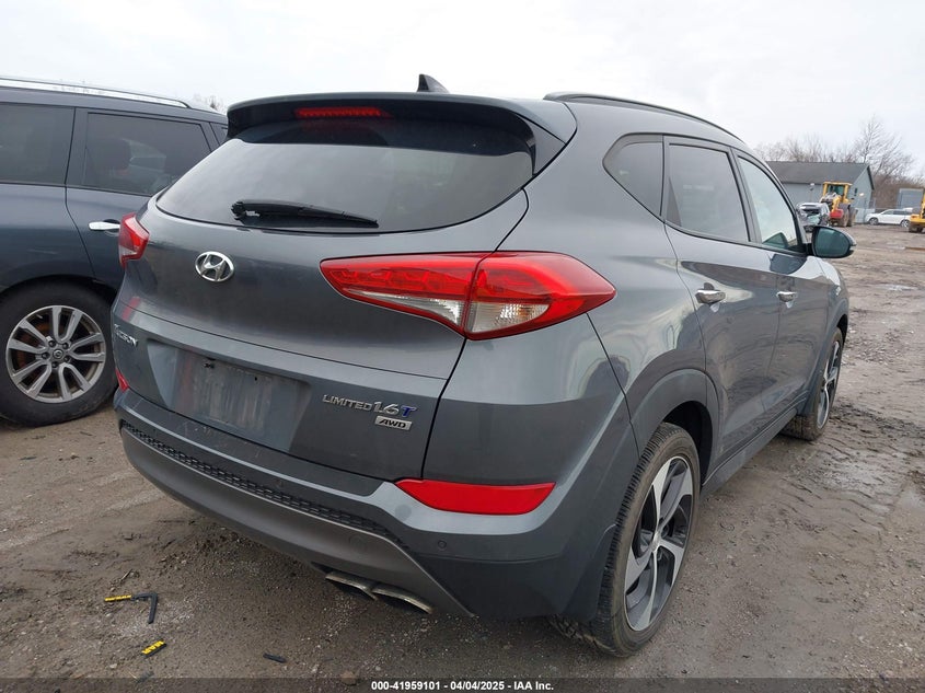 2016 HYUNDAI TUCSON LIMITED - KM8J3CA20GU120571