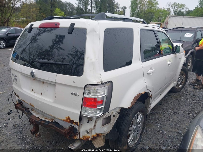 2009 MERCURY MARINER VIN: 4M2CU97G19KJ06218