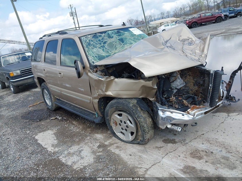 2006 Chevrolet Tahoe Lt gold suv flexible 1GNEK13Z36J148329 photo #1