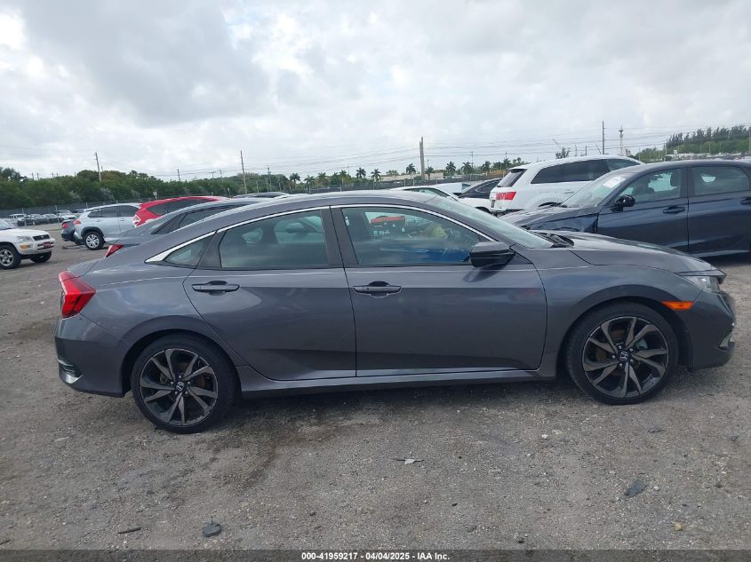 2019 Honda Civic Sport VIN: 2HGFC2F89KH563333 Lot: 41959217
