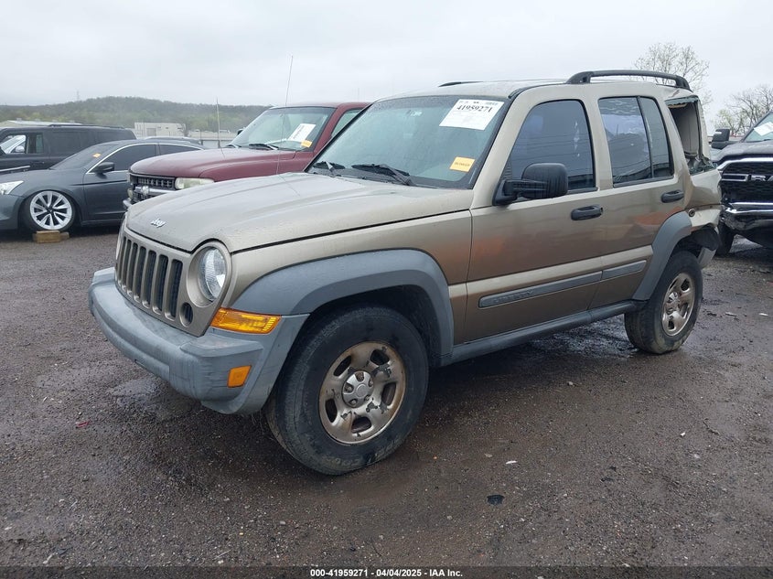 2006 JEEP LIBERTY VIN: 1J4GK48K46W106103