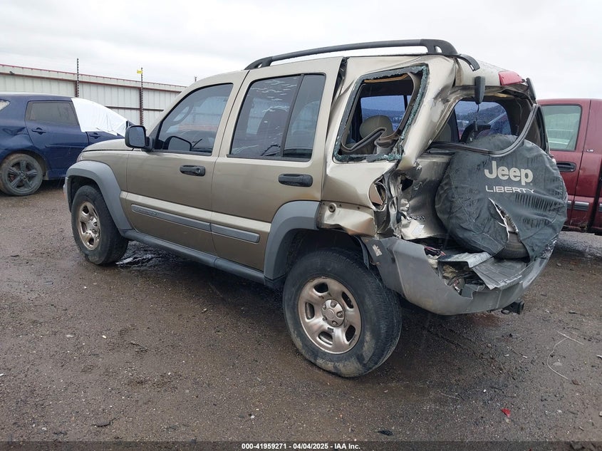 2006 JEEP LIBERTY VIN: 1J4GK48K46W106103